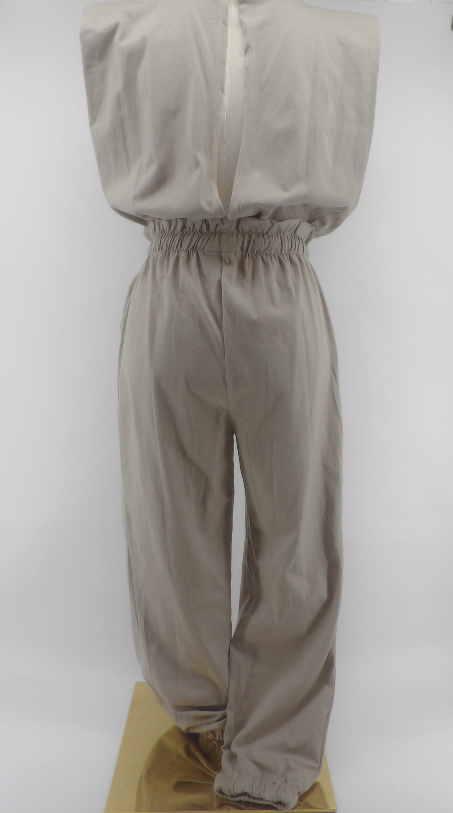 SHOULDER PADS JUMPSUIT
