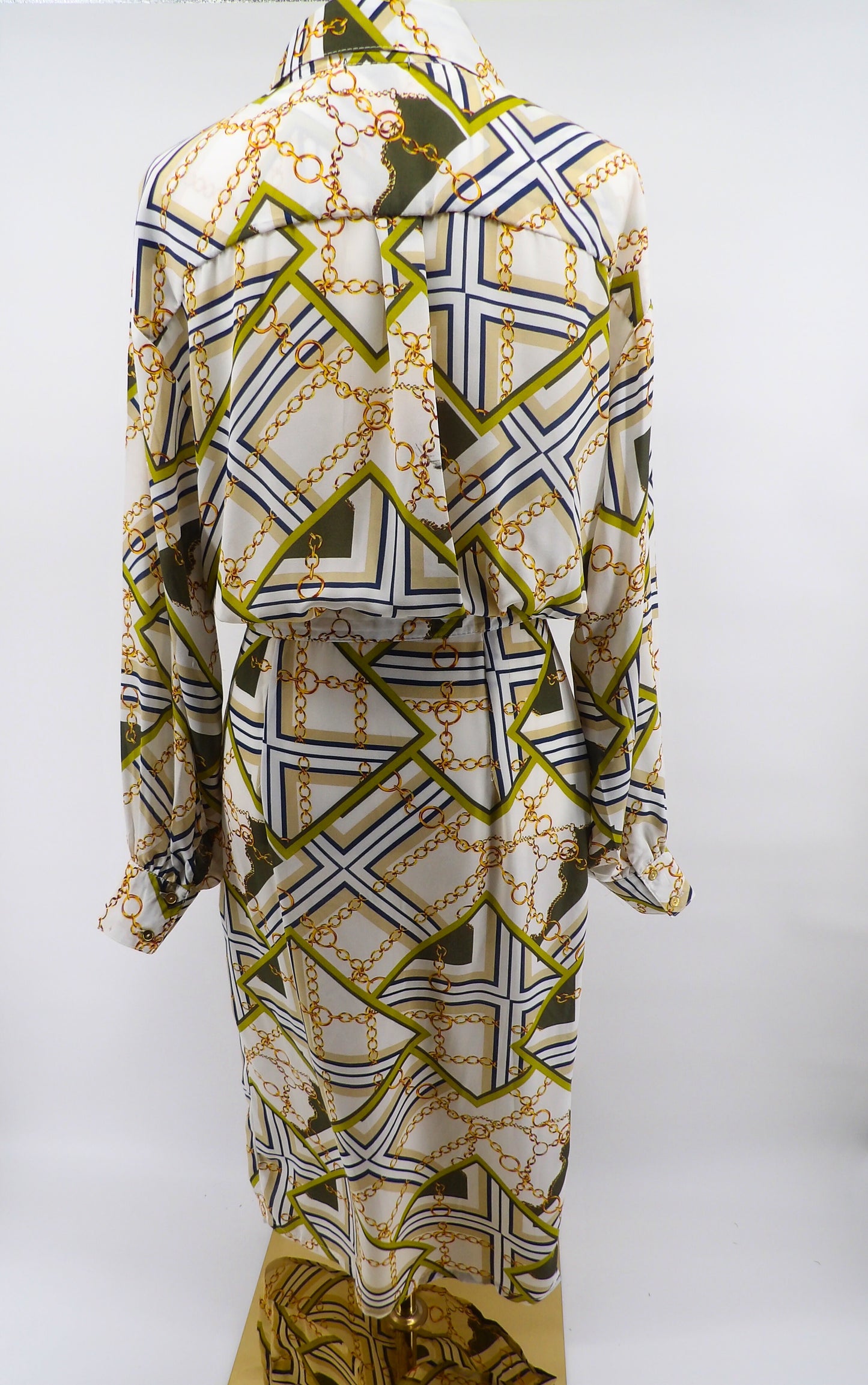 WRAP MIDI DRESS