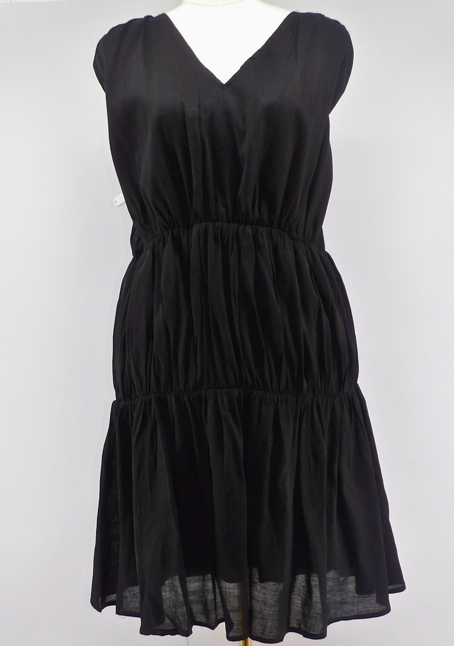 TIERED TUNIC MINI DRESS
