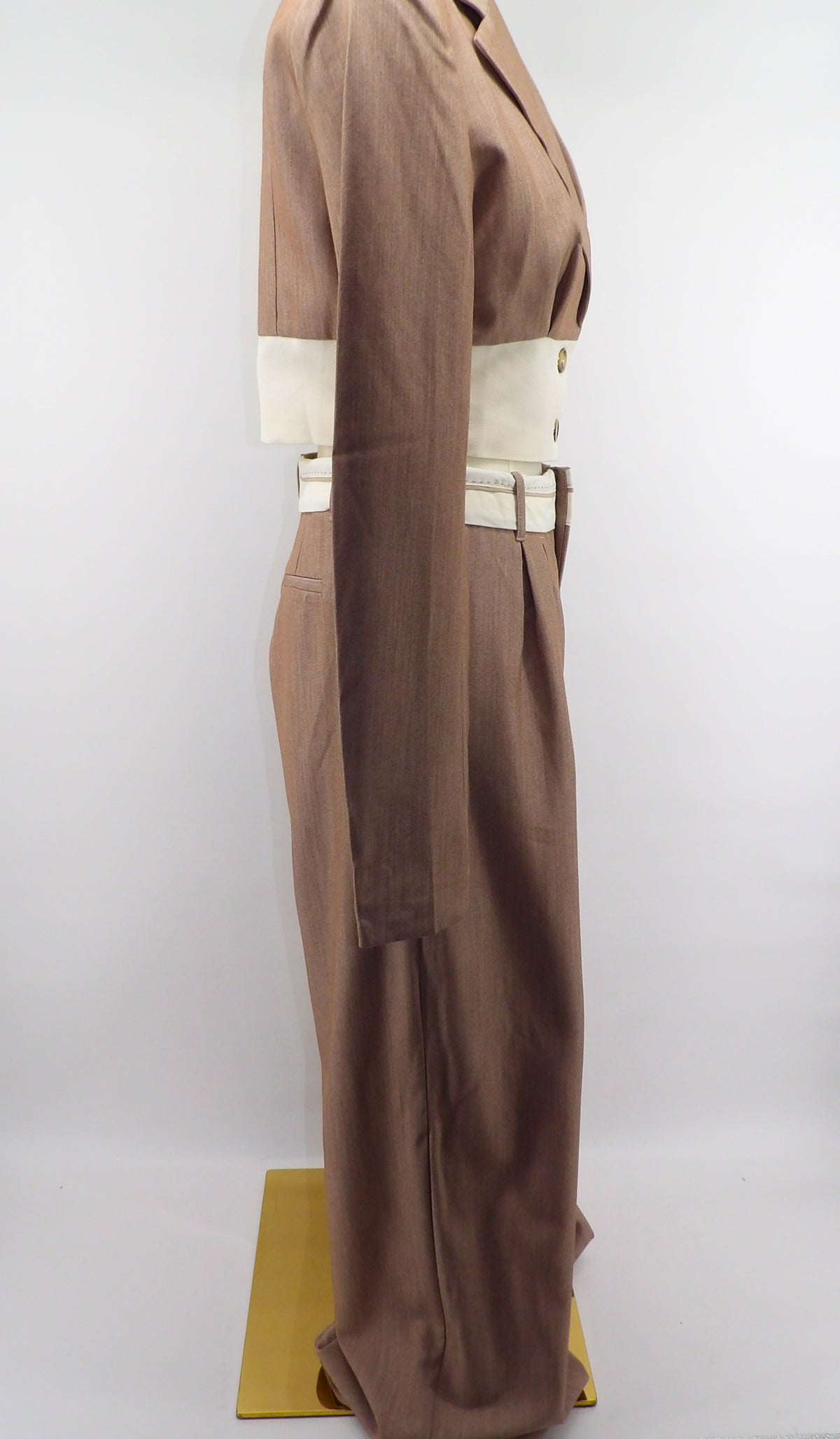 TOP & PANTS COLOR BLOCK SET