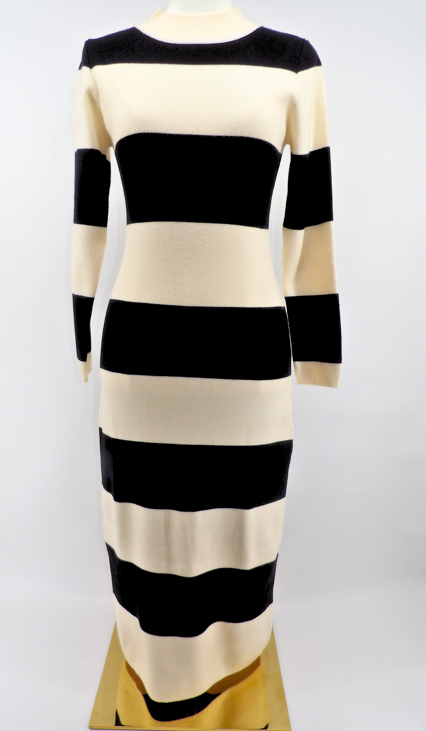 COLORBLOCK BODYCON MAXI DRESS