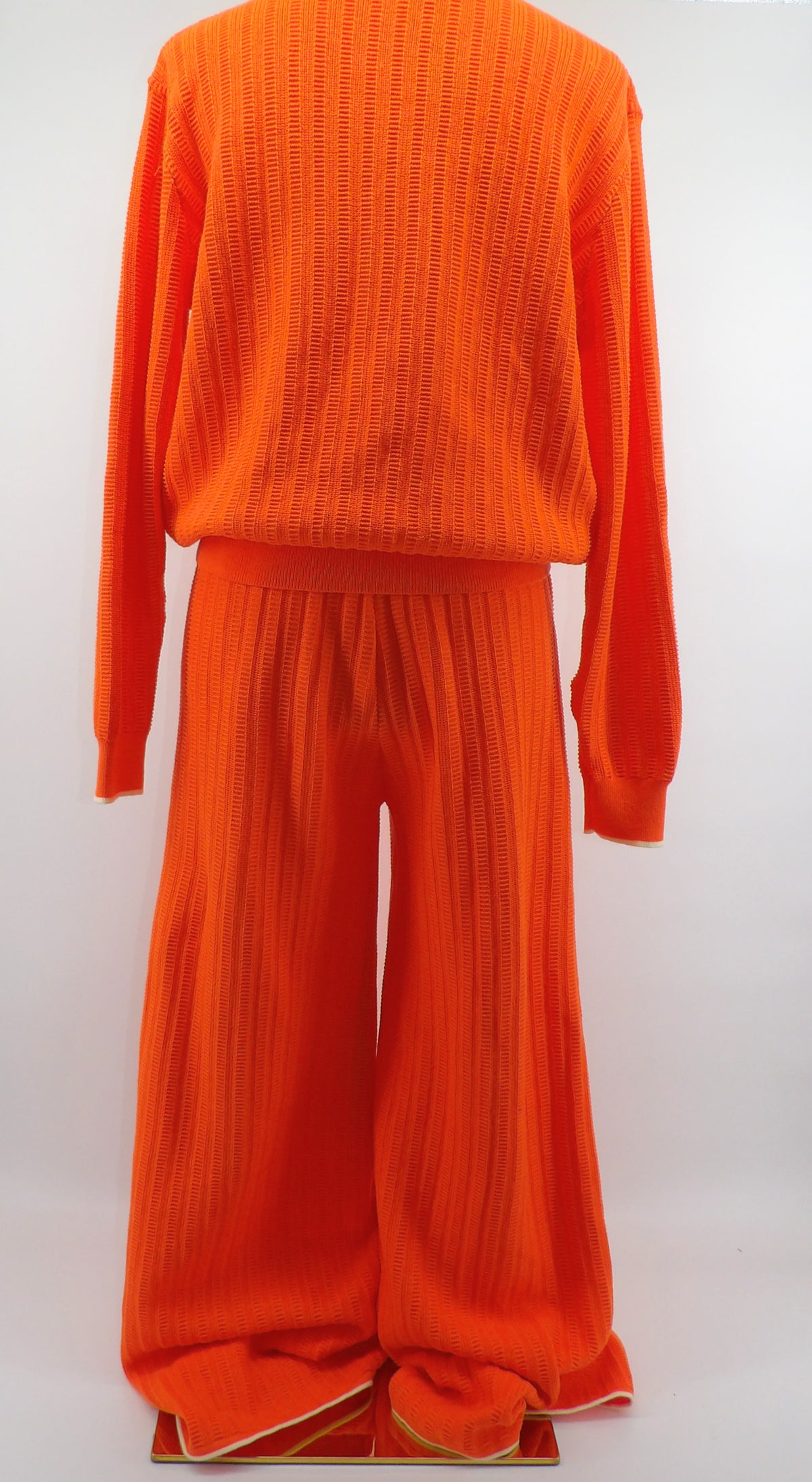 KNITTED TOP & PANTS SET