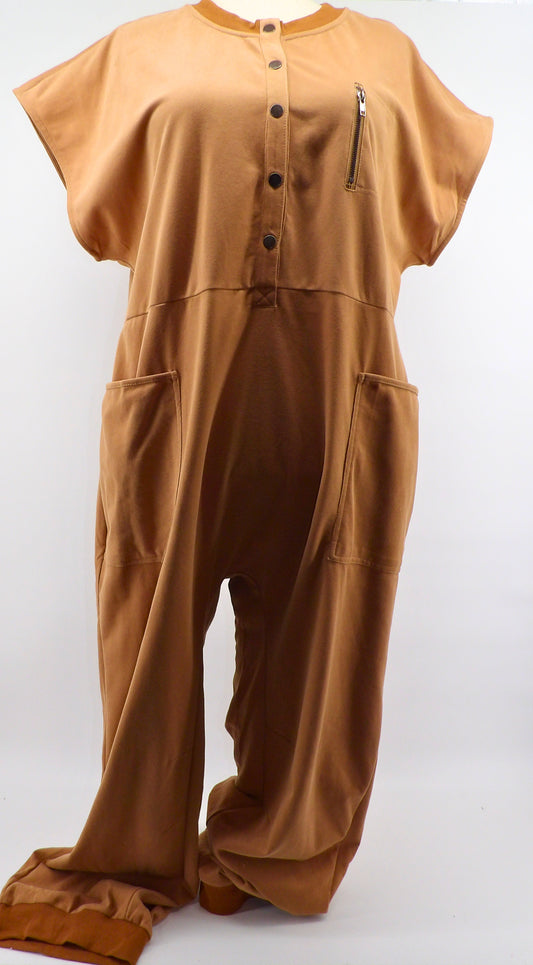 CURVY JOGGER JUMPSUIT