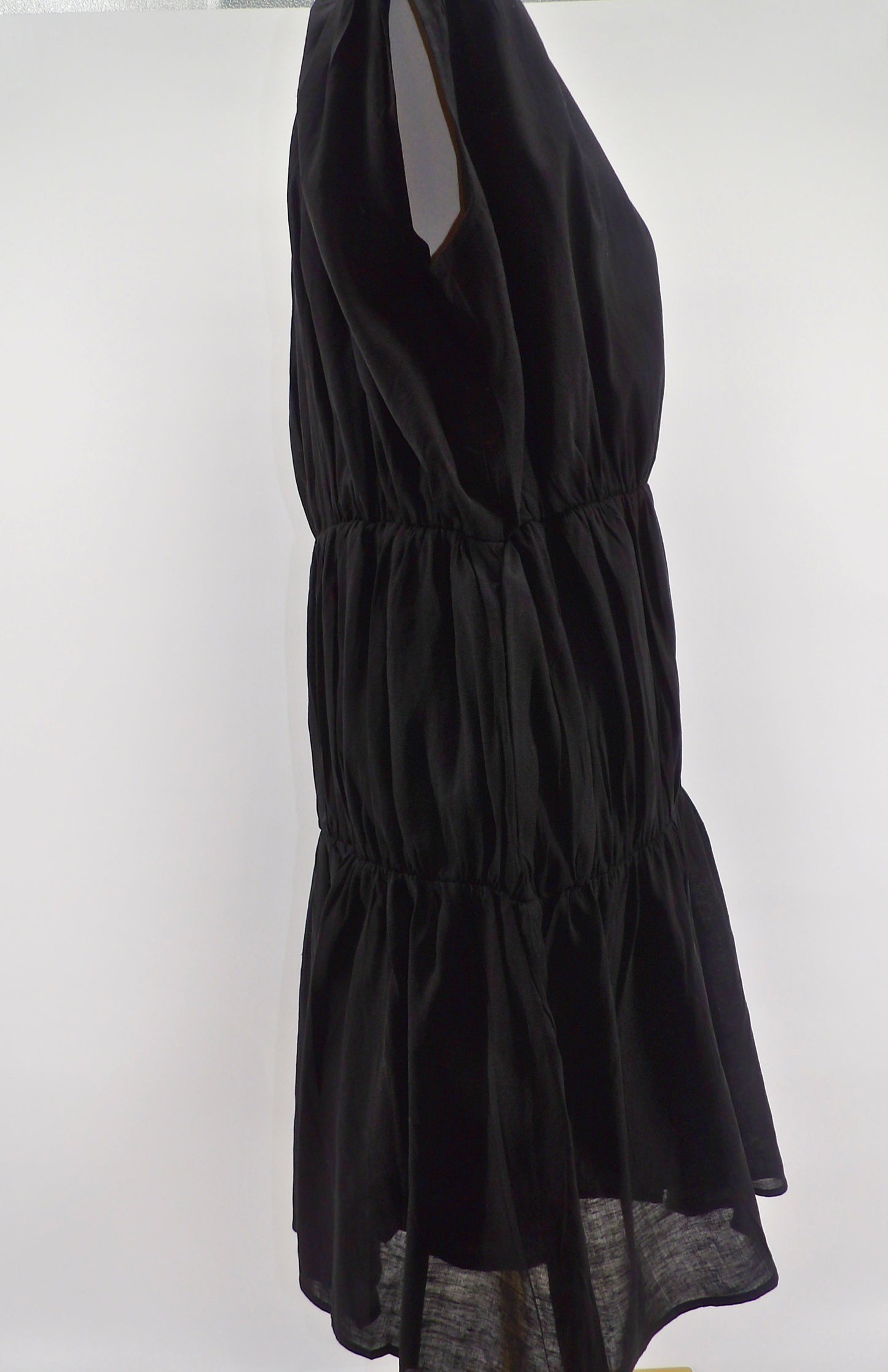 TIERED TUNIC MINI DRESS