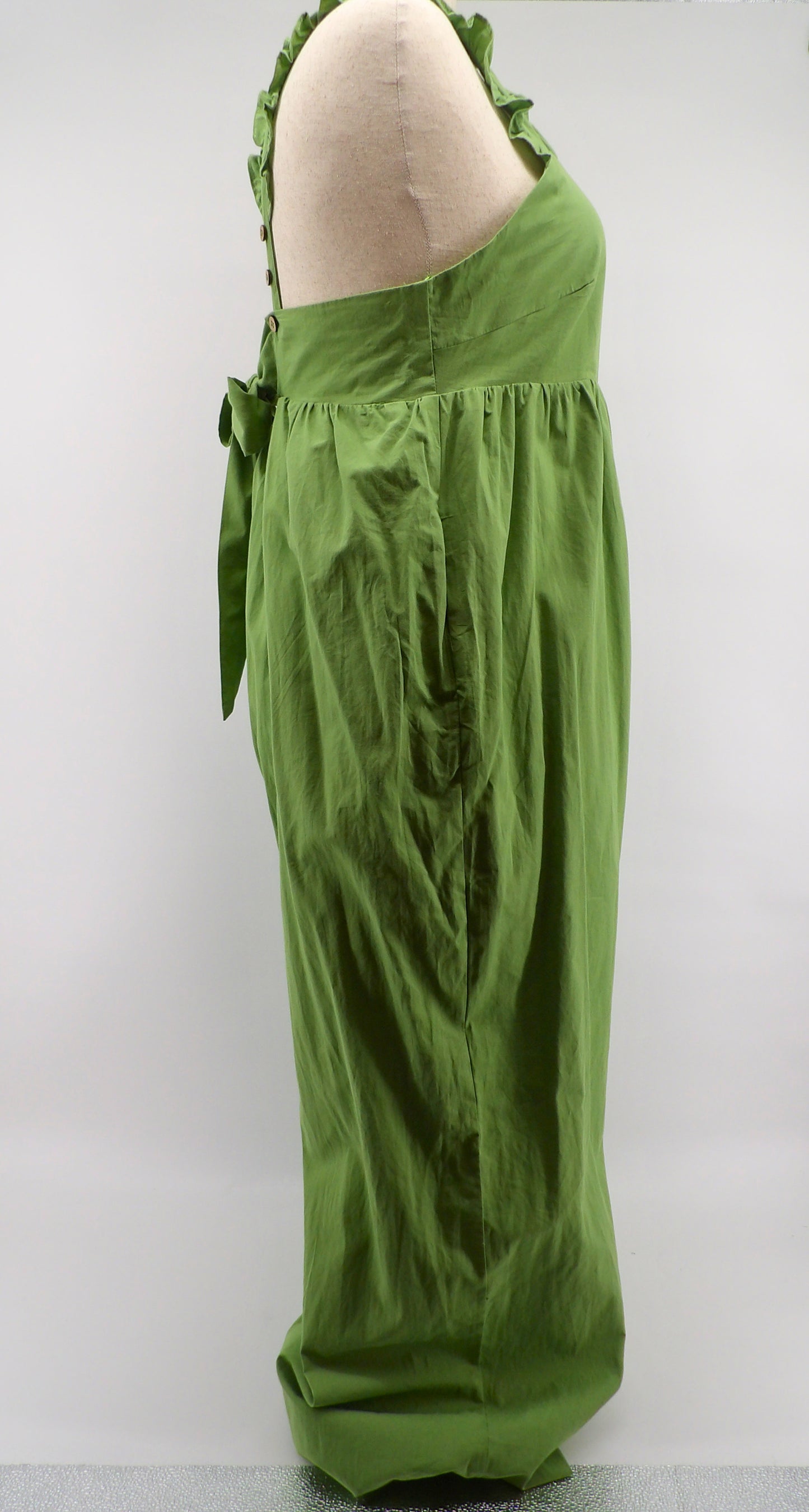 CURVY SQUARE NECK WIDE LEG JUMPSUIT