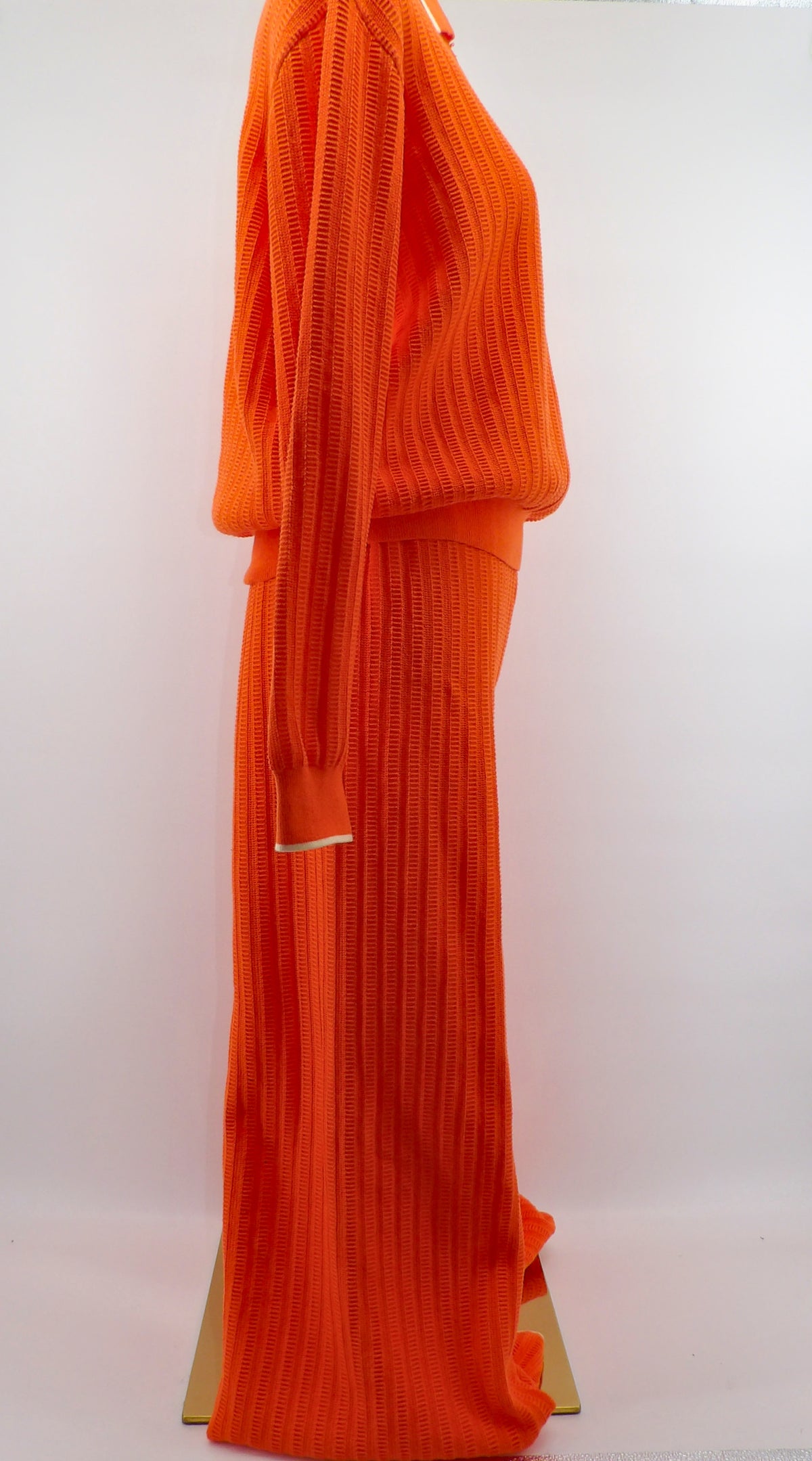 KNITTED TOP & PANTS SET