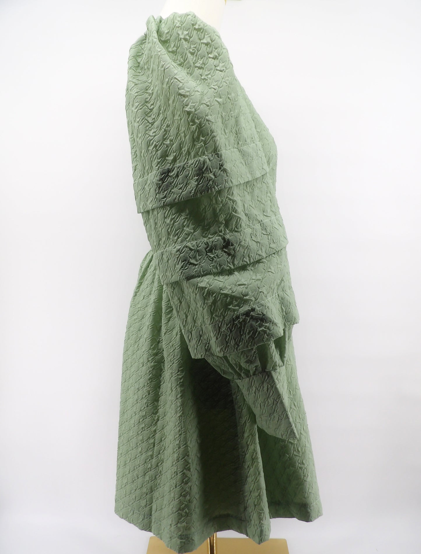 LONG TIERED SLEEVES & FLARE MINI DRESS